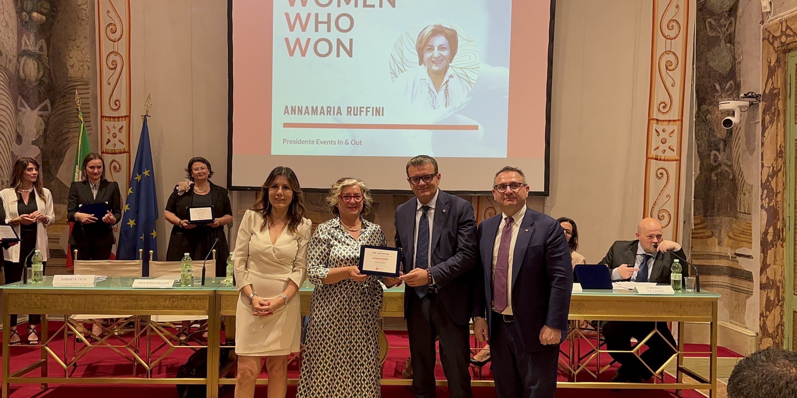 Annamaria Ruffini Receives Women Who Won Award for Pioneering Contributions to Italian Tourism